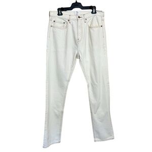 NWT GAP X Ami Alexandre Mattiussi Ivory Denim Jeans
